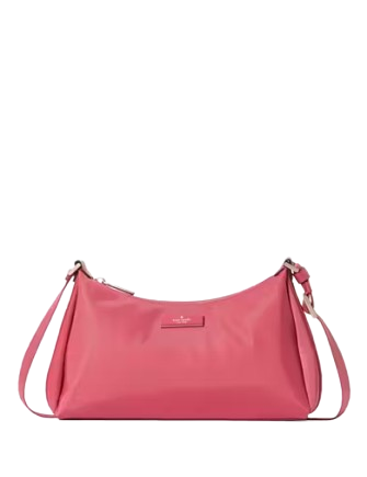 Kate Spade New York Carter Nylon Small Shoulder Bag Rose Oil
