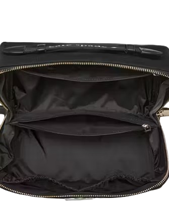 Kate Spade New York Carter Nylon Travel Cosmetic Pouch Black
