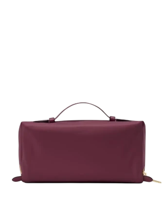 Kate Spade New York Carter Nylon Travel Cosmetic Pouch Deep Cherry