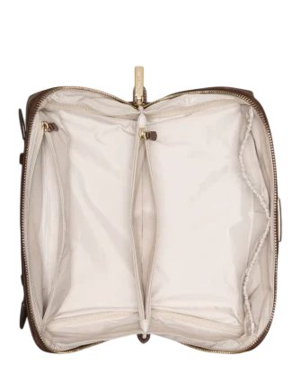 Kate Spade New York Carter Nylon Travel Cosmetic Pouch Hot Fudge 