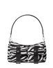 Kate Spade New York Carter Zebra Cargo Crossbody Bag  Natural  Black