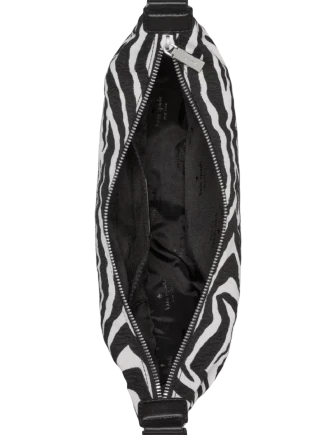 Kate Spade New York Carter Zebra Sling Crossbody Bag Black Multi