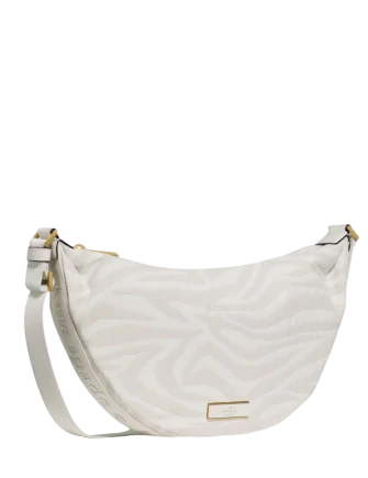 Kate Spade New York Carter Zebra Sling Crossbody Bag  Natural 