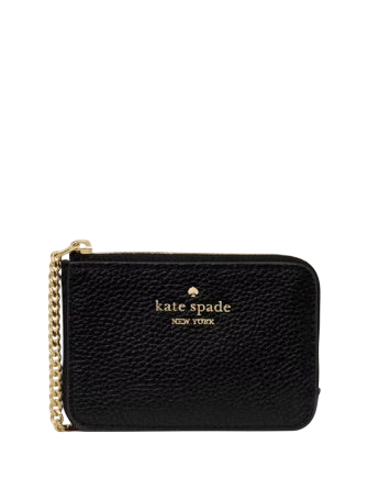 Kate Spade New York Chain Card Case Black