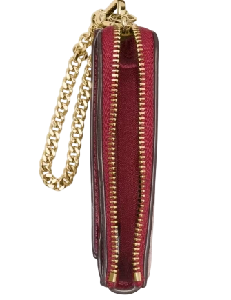 Kate Spade New York Chain Card Case Cranberry Cocktail