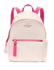 Kate Spade New York Chelsea Nylon Medium Backpack Blush Cloud