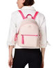 Kate Spade New York Chelsea Nylon Medium Backpack Blush Cloud