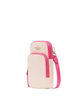 Kate Spade New York Chelsea Nylon Phone Crossbody Blush Cloud 