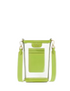Kate Spade New York Clare See Through Phone Crossbody Grasshopper Green
