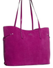 Kate Spade New York Cleo Suede Tote Bag Beet