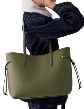 Kate Spade New York Cleo Tote Bag Enchanted Green