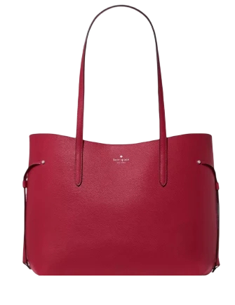 Kate Spade New York Cleo Tote Bag Red Jam