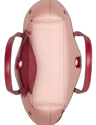 Kate Spade New York Cleo Tote Bag Red Jam