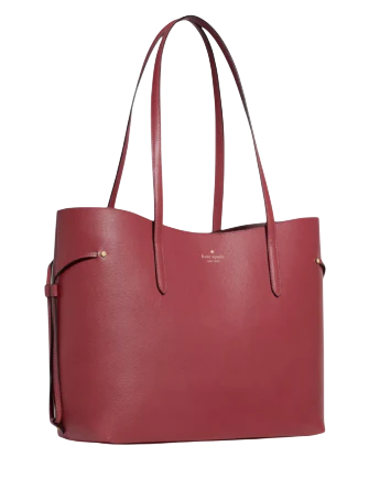 Kate Spade New York Cleo Tote Bag Red Jasper