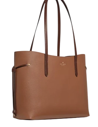 Kate Spade New York Cleo Tote Bag  Warm Gingerbread 