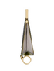 Kate Spade New York Croc Embossed Key Ring Card Holder Enchanted Green 