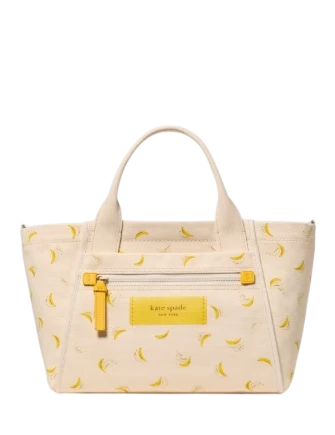 Kate Spade New York Dash Banana Canvas Tote Bag