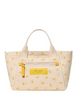 Kate Spade New York Dash Banana Canvas Tote Bag  Natural 