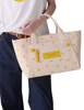 Kate Spade New York Dash Banana Canvas Tote Bag  Natural 