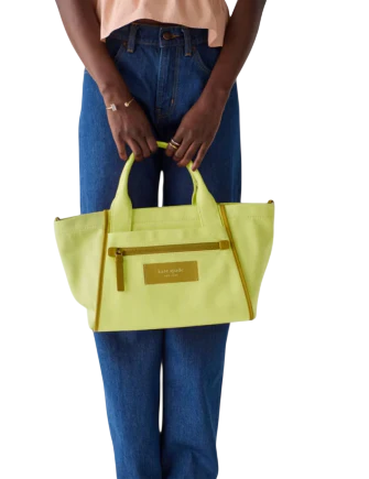 Kate Spade New York Dash Canvas Tote Bag Bosc Pear