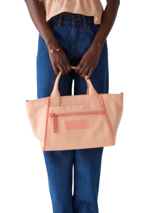 kate spade new york getting dressed short round canvas bin A new way to indulge. #katespadeny
