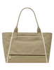 Kate Spade New York Dash Large Canvas Tote Bag Dried Bay Leaf