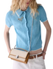 Kate Spade New York Deco Canvas Mini Crossbody Bag Natural 