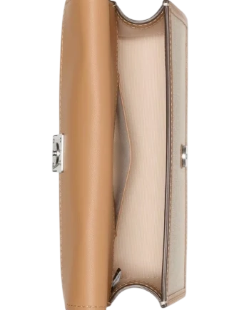 Kate Spade New York Deco Canvas Mini Crossbody Bag Natural 