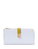 Kate Spade New York Deco Colorblocked Zip Slim Wallet Pale Sapphirine