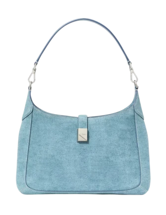 Kate Spade New York Deco Denim Hobo Bag Blue