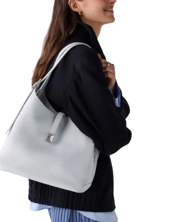 Kate Spade New York Deco Large Shoulder Bag Pale Sapphirine