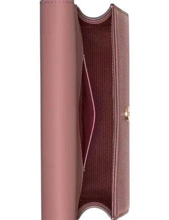 Kate Spade New York Deco Mini Flap Chain Crossbody Dusk Rose