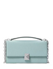 Kate Spade New York Deco Mini Flap Chain Crossbody English Sea