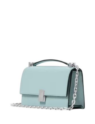 Kate Spade New York Deco Mini Flap Chain Crossbody English Sea