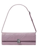 Kate Spade New York Deco Pieced Glazed Soft Mini Shoulder Market Purple