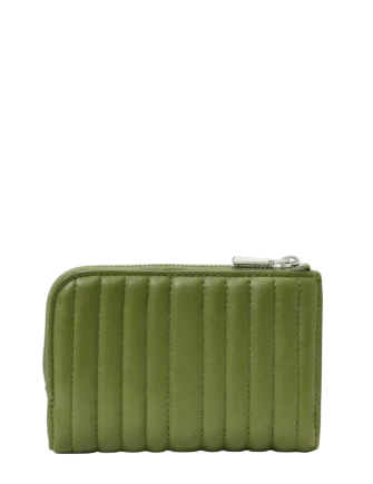 Kate Spade New York Deco Quilted Compact Wallet Jungle Vine