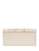 Kate Spade New York Deco Snake Embossed Large Flap Wallet Neutral