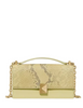 Kate Spade New York Deco Snake Embossed Mini Crossbody Bag Pale Citron