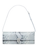 Kate Spade New York Deco Snake Embossed Soft Mini Shoulder Bag Pale Sapphirine