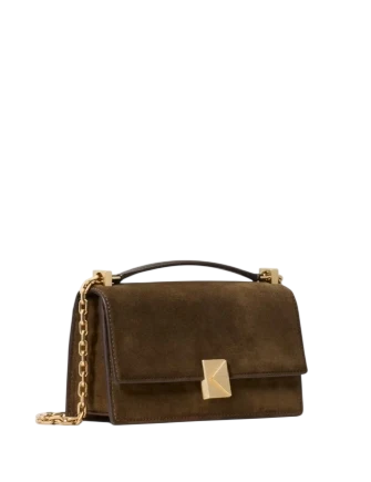 Kate Spade New York Deco Suede Mini Crossbody Burnt Sage