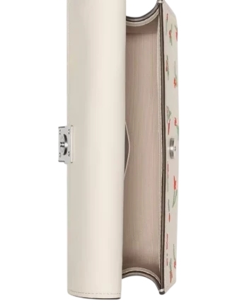 Kate Spade New York Deco Vibrant Buds Mini Crossbody Bag Cream