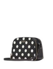 Kate Spade New York Devin Breezy Dot Double Zip Dome Crossbody Black