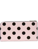 Kate Spade New York Devin Breezy Dot Zip Around Continental Wallet Black