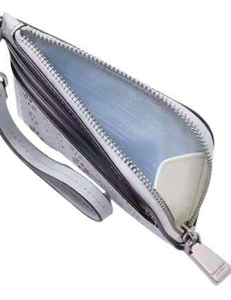 Kate Spade New York Devin Coin Card Case Wristlet Taro Milk 