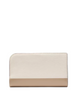 Kate Spade New York Devin Colorblocked Medium Bifold Wallet Timeless Taupe