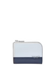 Kate Spade New York Devin Colorblocked Zip Card Case  Pale Sapphirine 