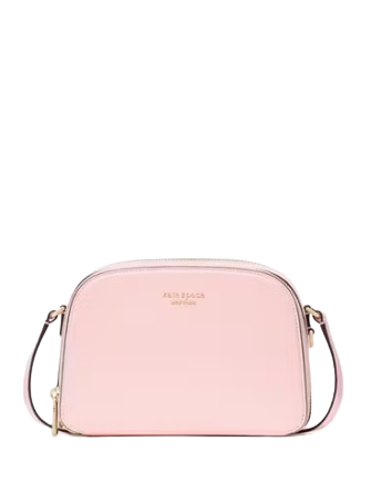 Kate Spade New York Devin Double Zip Dome Crossbody Pastry Pink