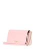 Kate Spade New York Devin Flap Chain Wallet Pastry Pink