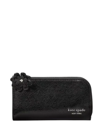 Kate Spade New York Devin Glazed Small Bifold Wallet Black