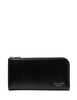 Kate Spade New York Devin Glitter Edged Zip-around Continental Wallet Black
